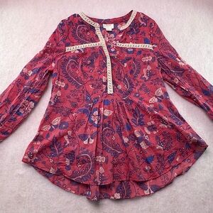 Maeve Anthropologie Abella shirt Size 10
